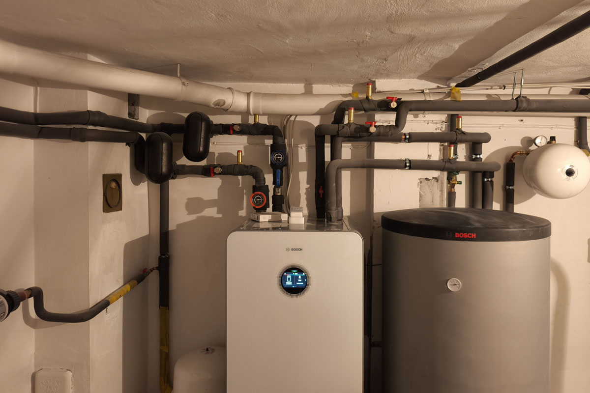 Moderne Heizungstechnik Installation in Ahrensburg